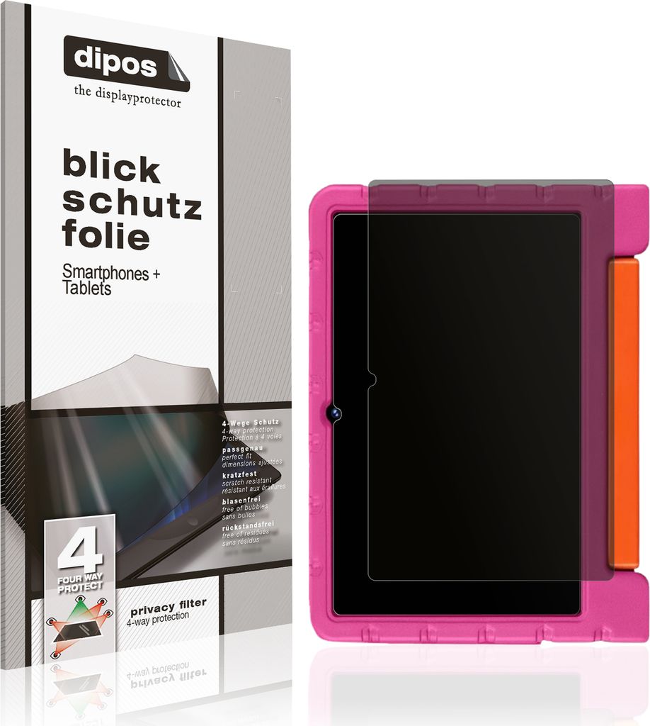 Blickschutzfolie für ZIOVO Z138 matt Schutzfolie Folie Display Schutz dipos