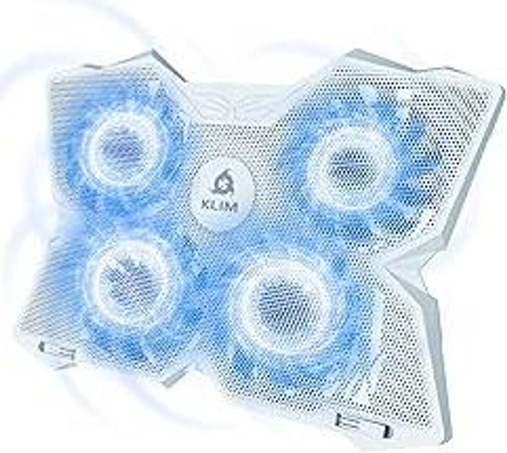 KLIMWind Laptop Kühler - Mehr als 500 000 verkaufte Einheiten - NEU - Laptop Cooling Pad - USB Powered - Stabil und leise - 4 Lüfter - Laptop Coo...