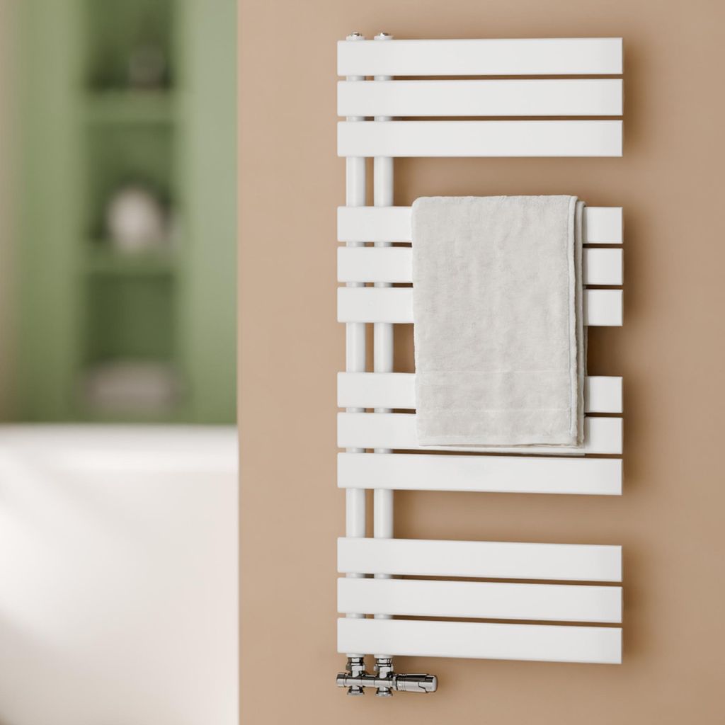 S'AFIELINA 1041x500mm designerski grzejnik łazienkowy Zdjęcie produktu 