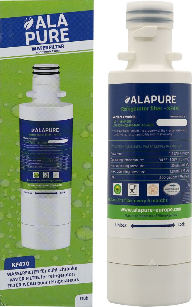 Wasserfilter für LG ADQ747935 / LT1000P / AGF80300704 / ADQ74793501 / ADQ747935