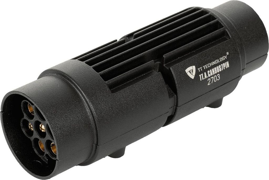 Zástrčka CANBUS pre príves 7 PIN alu Obrázok produktu 