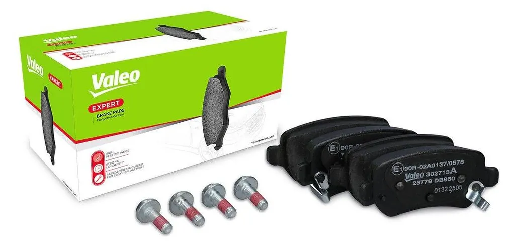 Plaquettes de frein arrière VALEO pour KIA CEED alerte usure 14,9 mm