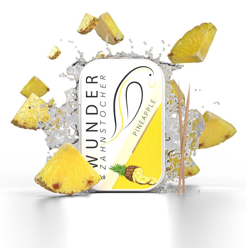 Cure-dents miracle - Cure-dents saveur ananas (md) - Image du produit 