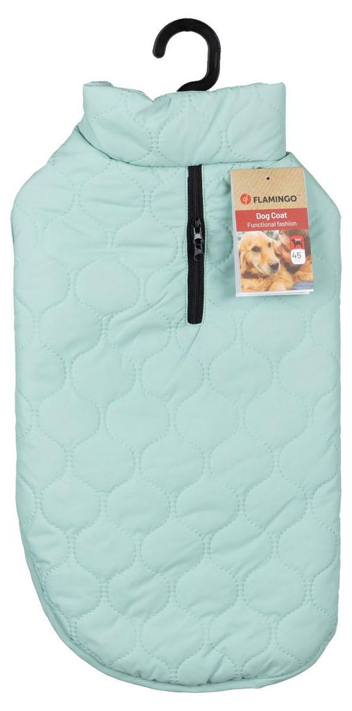 Flamingo Hundemantel Tosca minzgrün, Rückenlänge: 45 cm