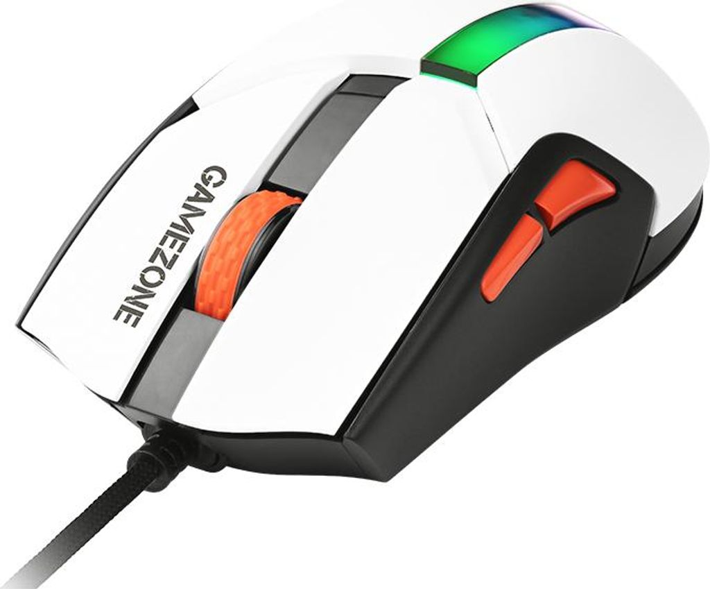 TRACER GAMEZONE COOL Weiße RGB-Maus