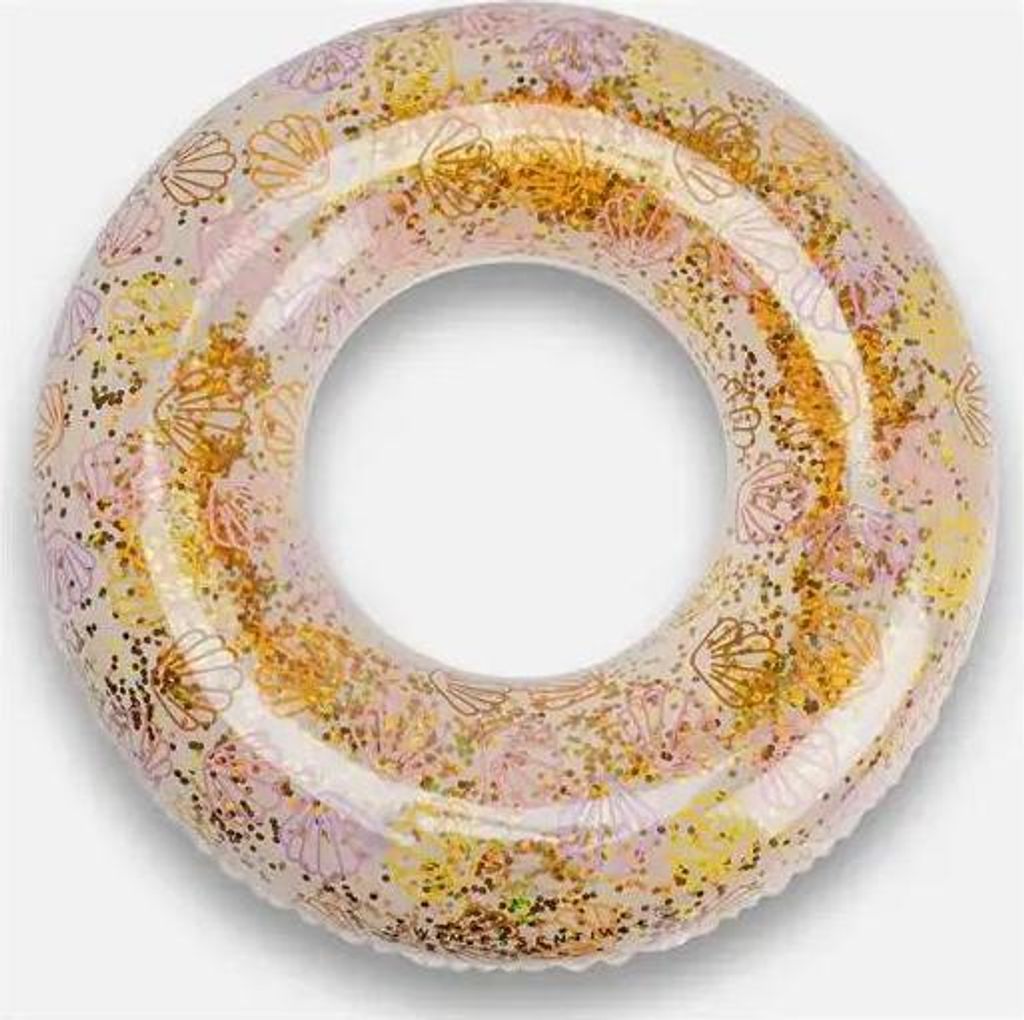 The Essentials Muschel Glitter Schwimmring Produktbild 
