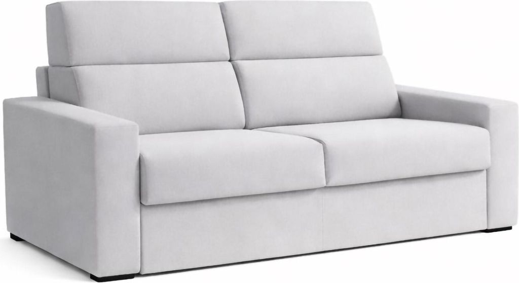 Sonico - Schlafsofa 2-Sitzer, 200x95 cm Grau, Abziehbar Italy