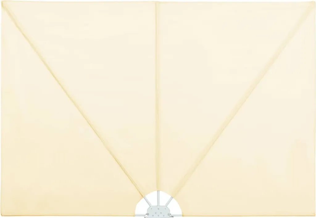 Brise-vue latéral pour terrasse 400x200 cm crème créer votre ombre