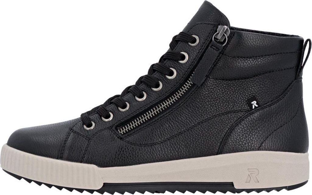 Rieker Revolution  Veterschoenen Hoog - Zwart - Maat 40 Produktbild 