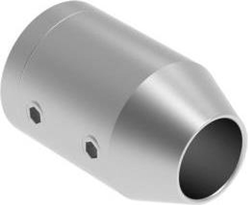 Füllstabhalter axial Querstabhalter Edelstahl V2A flach Reling Geländer Füllstabrohr