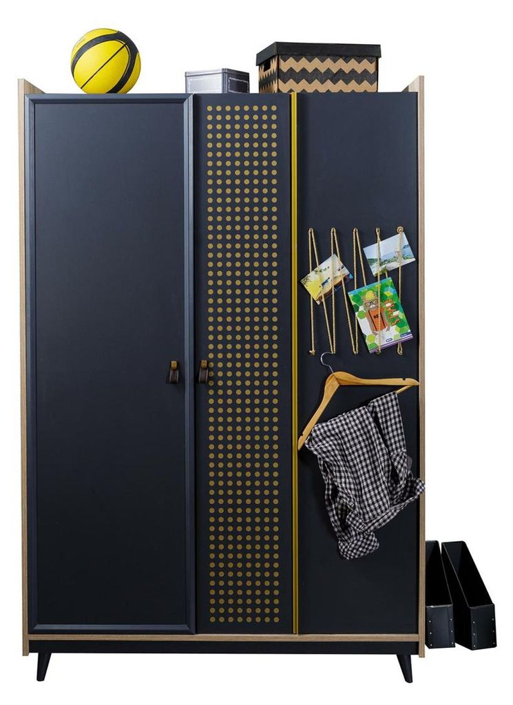 Schlafzimmer Kleiderschrank Design Jugend Kleiderschränke Blau Möbel Neu
