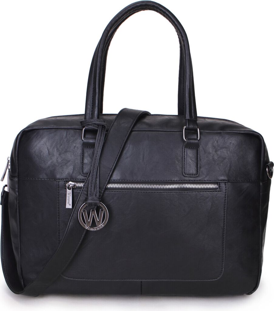 Milena Schul /Arbeitstasche Schwarz 27,5X41X14 CM