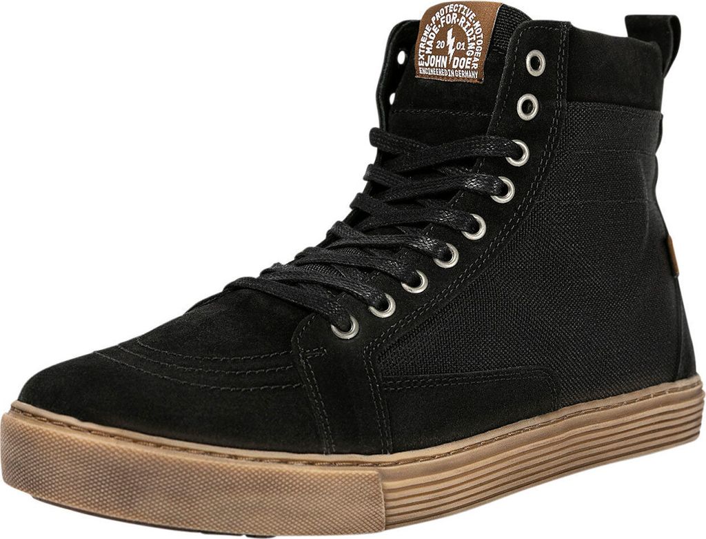 John Doe Scarpa da moto Neo Nero/Marrone-42,5 Immagine del prodotto 