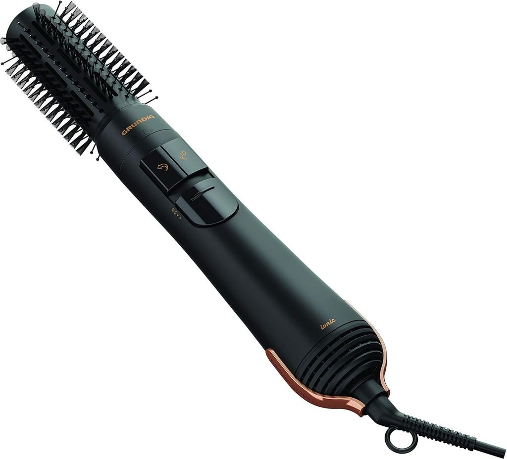 Grundig HS 7080, Kartáč na horký vzduch, Teplé, Černá, Obrázek produktu 