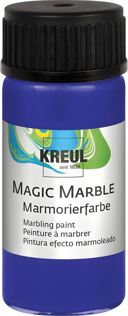 KREUL Marmorierfarbe "Magic Marble" violett 20 ml im Glas