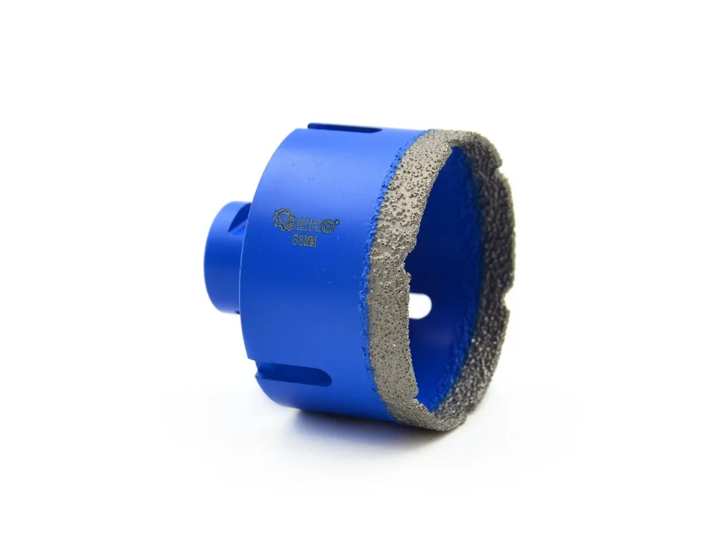 Carotteuse diamantée 82 mm GEKO G65182 pour perçage à sec et humide