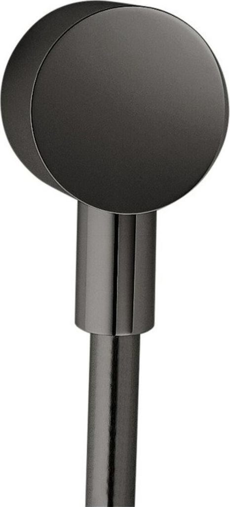 Schlauchanschluss AXOR STEEL Fixfit DN 15 polished black chrome polished black chrome