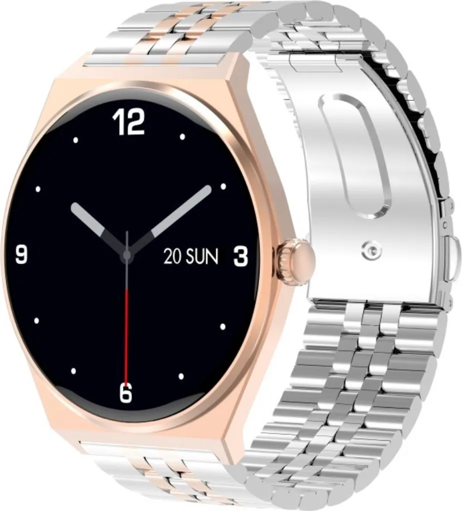 Montre Connectée Maxcom Ecowatch 5 Doré - Ne Manquez Plus Aucun Appel - 3