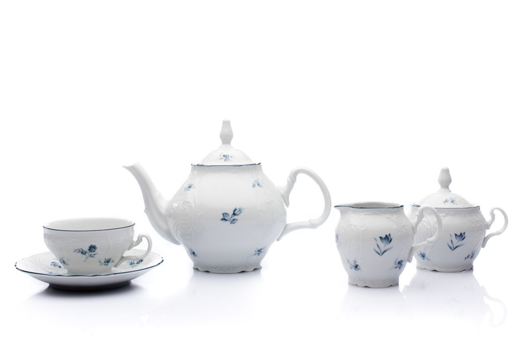 Thun 1794 Bernadotte, serwis do herbaty, porcelana czeska, Zdjęcie produktu 