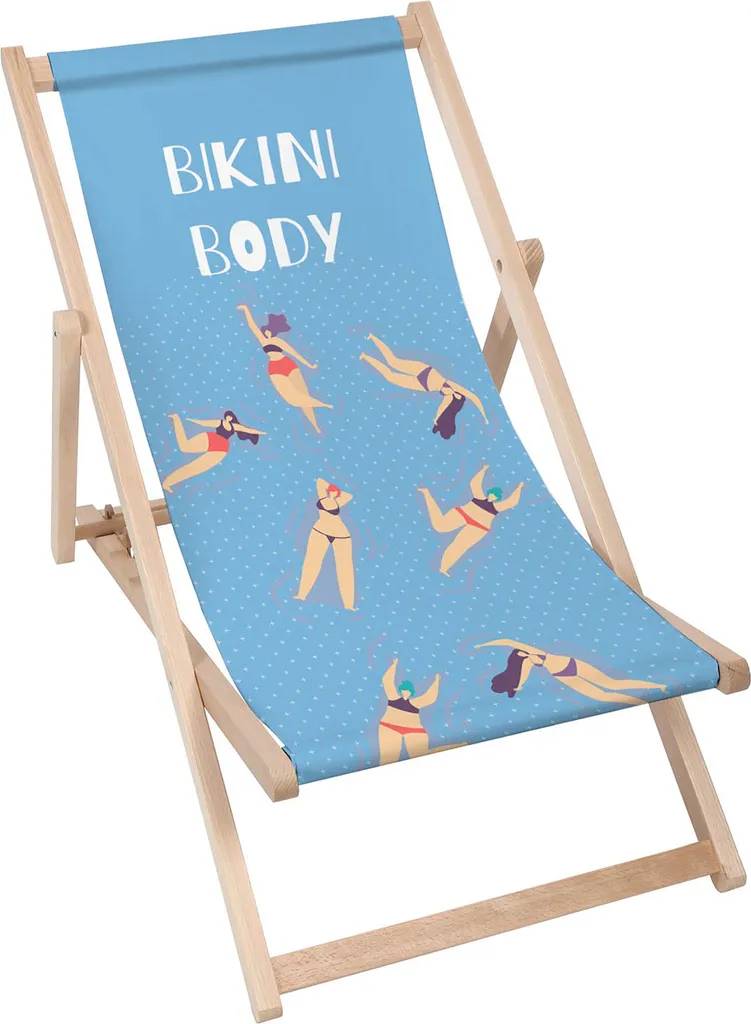 Dreamroots pieghevole in legno, legno di faggio fino a 130 kg, lettino prendisole pieghevole con regolazione dell'inclinazione dello schienale a 3 livelli, corpo bikini