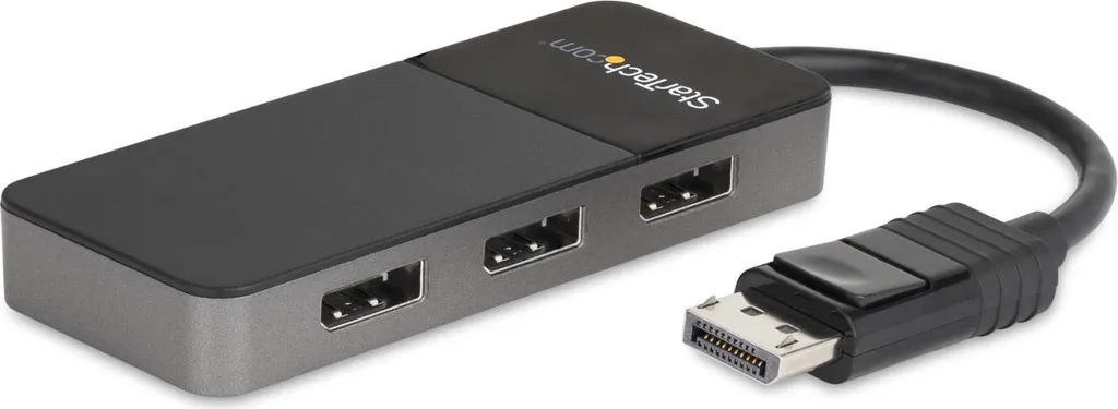 Hub DisplayPort multi-moniteur 3 ports 4K HDR avec technologie EDID - 3