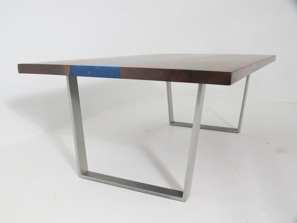 Epoxy Maßanfertigung Tisch Epoxidharz Fluss Echtes Holz Preis 1qm Tische Resin