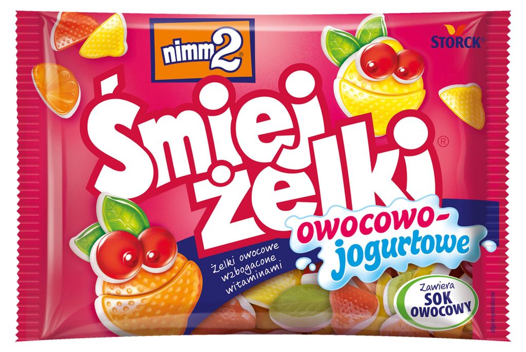 Nimm2 Śmiejżelki Żelki Owocowe z Jogurtem 100 g Immagine del prodotto 