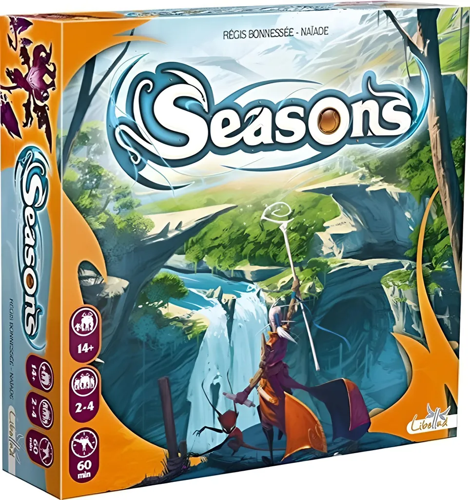 Jeu de plateau Seasons pour vos soirées de stratégie entre amis ou duo
