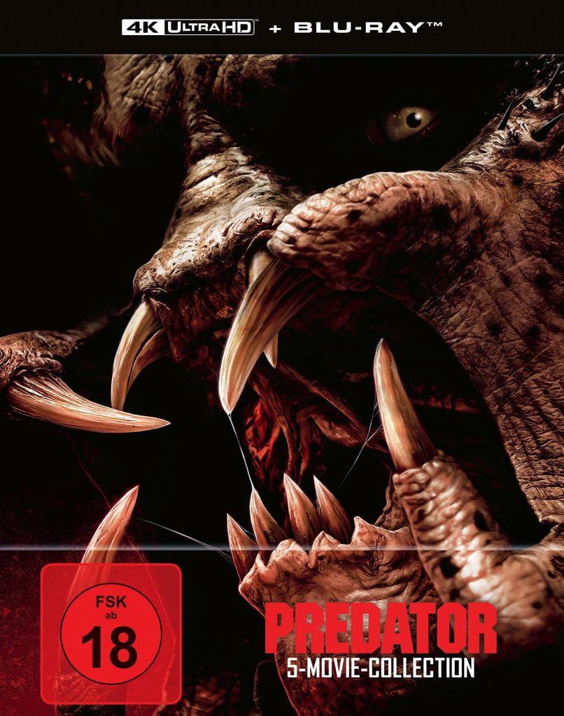 Predator 1-5 Collection (4K Ultra HD Blu-ray & Blu-ray) Produktbild 