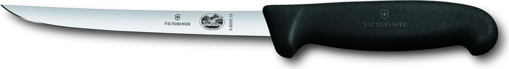 Fibrox, Ausbeinmesser, 15cm, gerade, schwarz