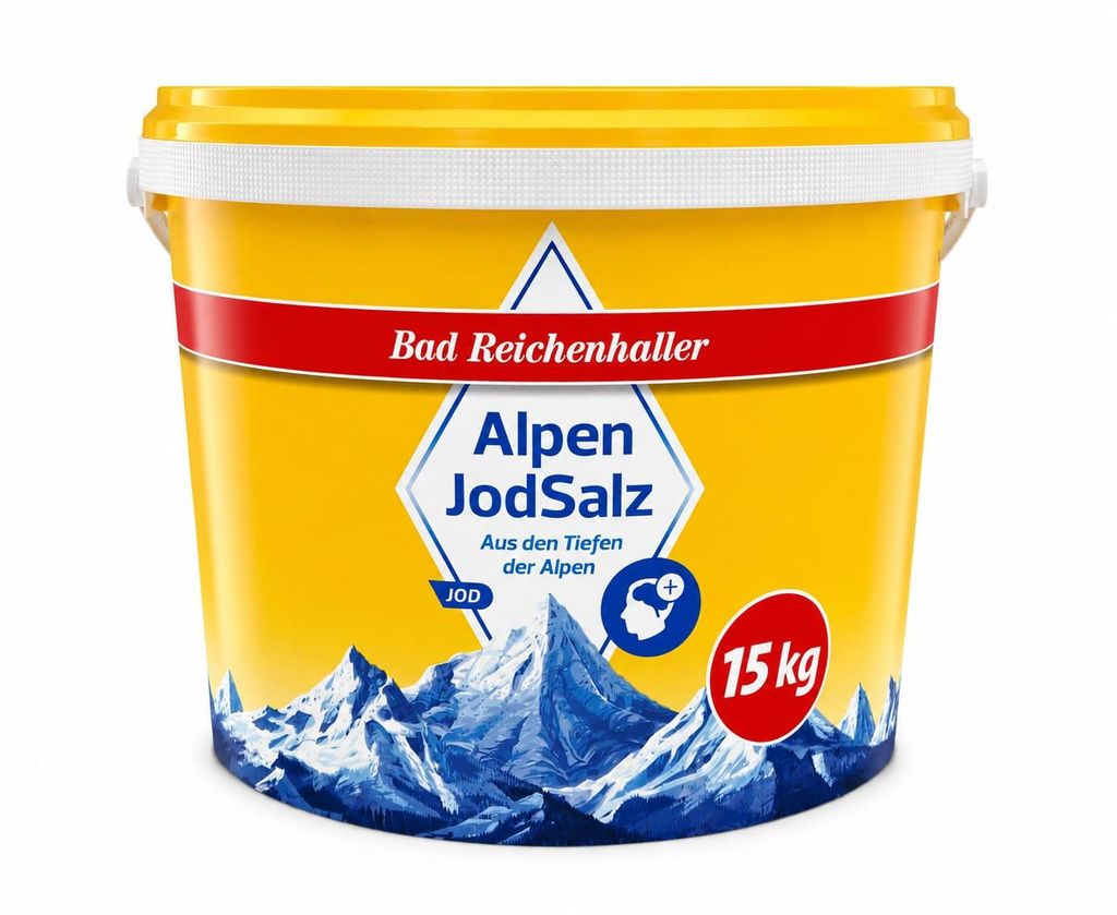 Jodiertes Speisesalz Bad Reichenhaller Marken Jodsalz Produktbild 