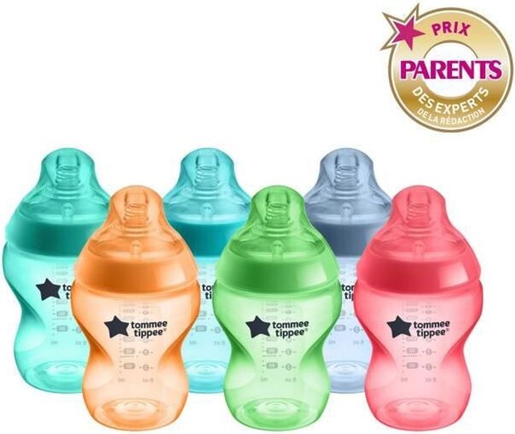 Tommee Tippee - Confezione da 6 biberon Closer to Nature - Immagine del prodotto 