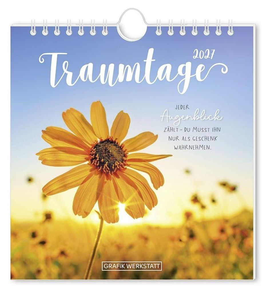 Postkartenkalender 2027 Traumtage