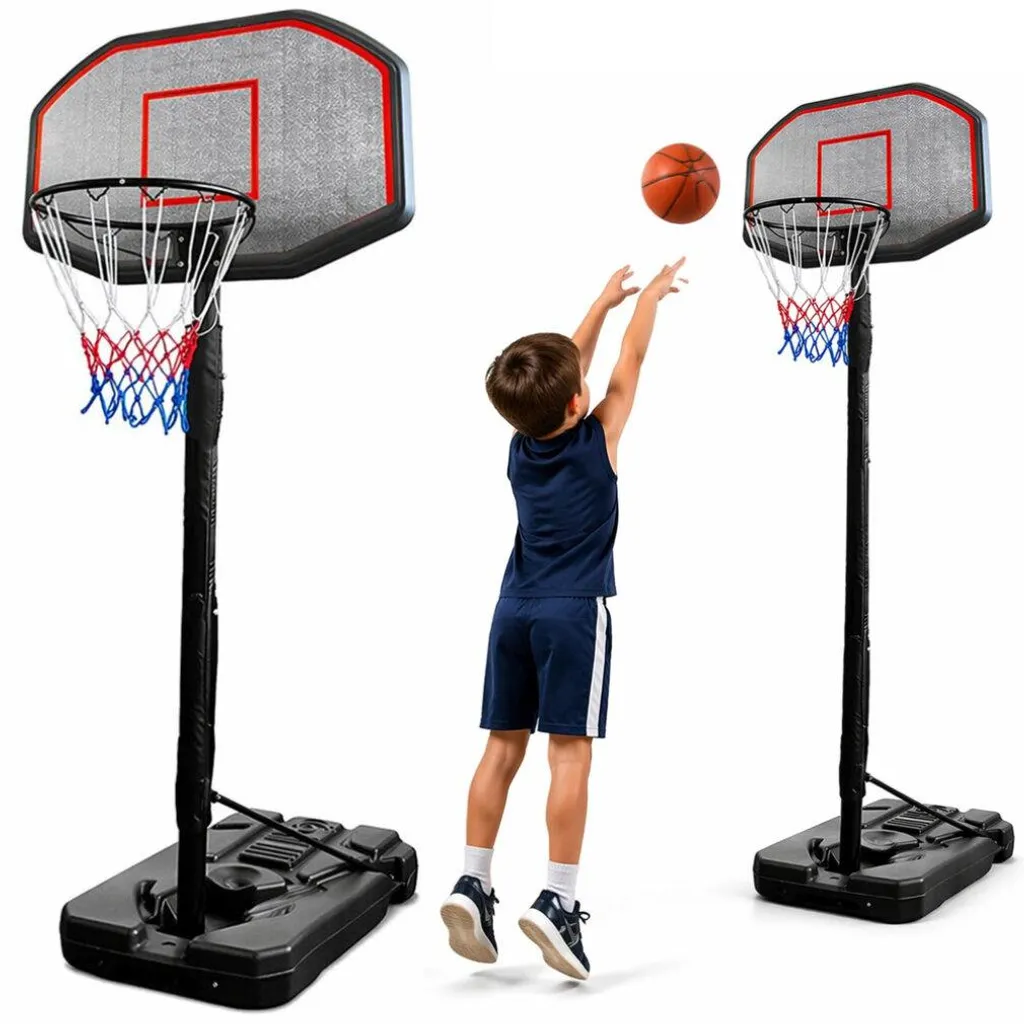 Support basket mobile réglable 260cm : fini les fixations murales