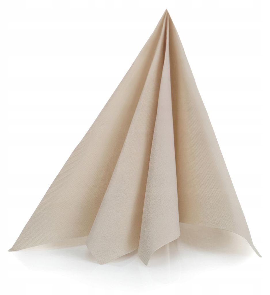Tamipol Serviette Sandfarben 38x38 cm 2-lagig