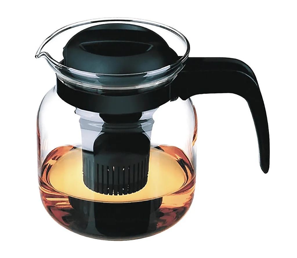teiera MATURA 1,5l in vetro con setaccio, coperchio PH, manico PH - 2