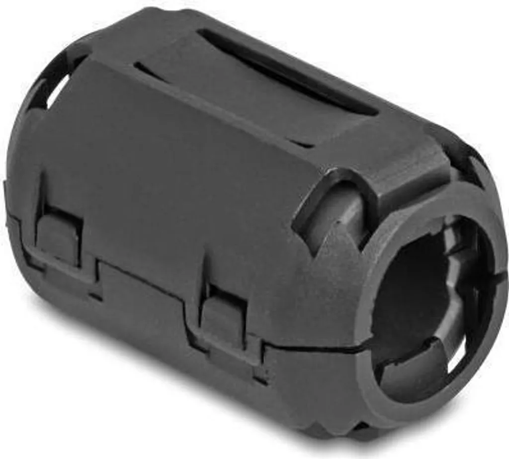 Filtre EMI noyau ferrite 13 mm noir, stoppe les interférences, x2