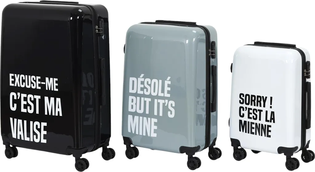 Valise Mots X3 Robuste avec Roues 360 et Grande Capacité 103L
