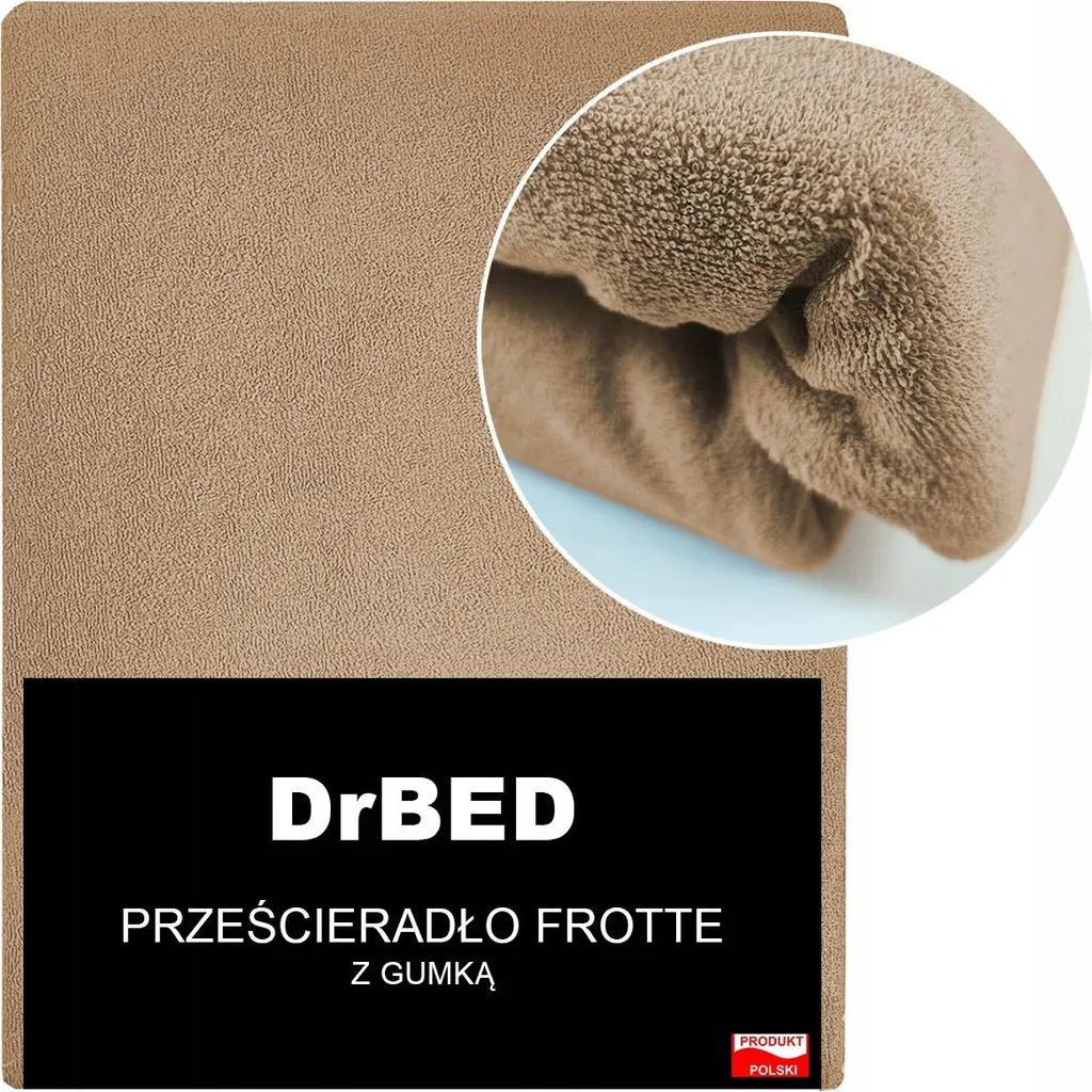 Spannbettlaken Frottee 220x200 Colore durevole Polish