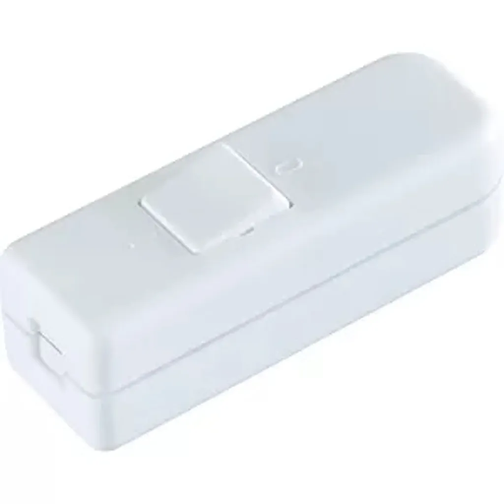 Interrupteur pour fil électrique Bachmann 924.048 série 8006 blanc