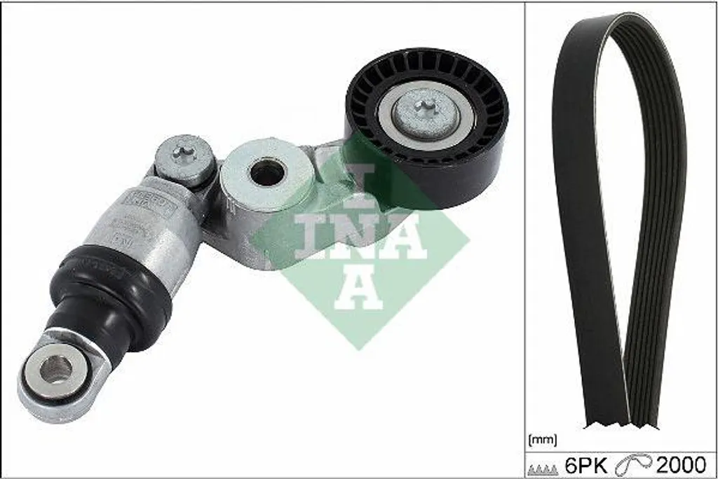 Kit courroies INA pour Mazda 2 et CX-3 idéal pour révision moteur 2.0