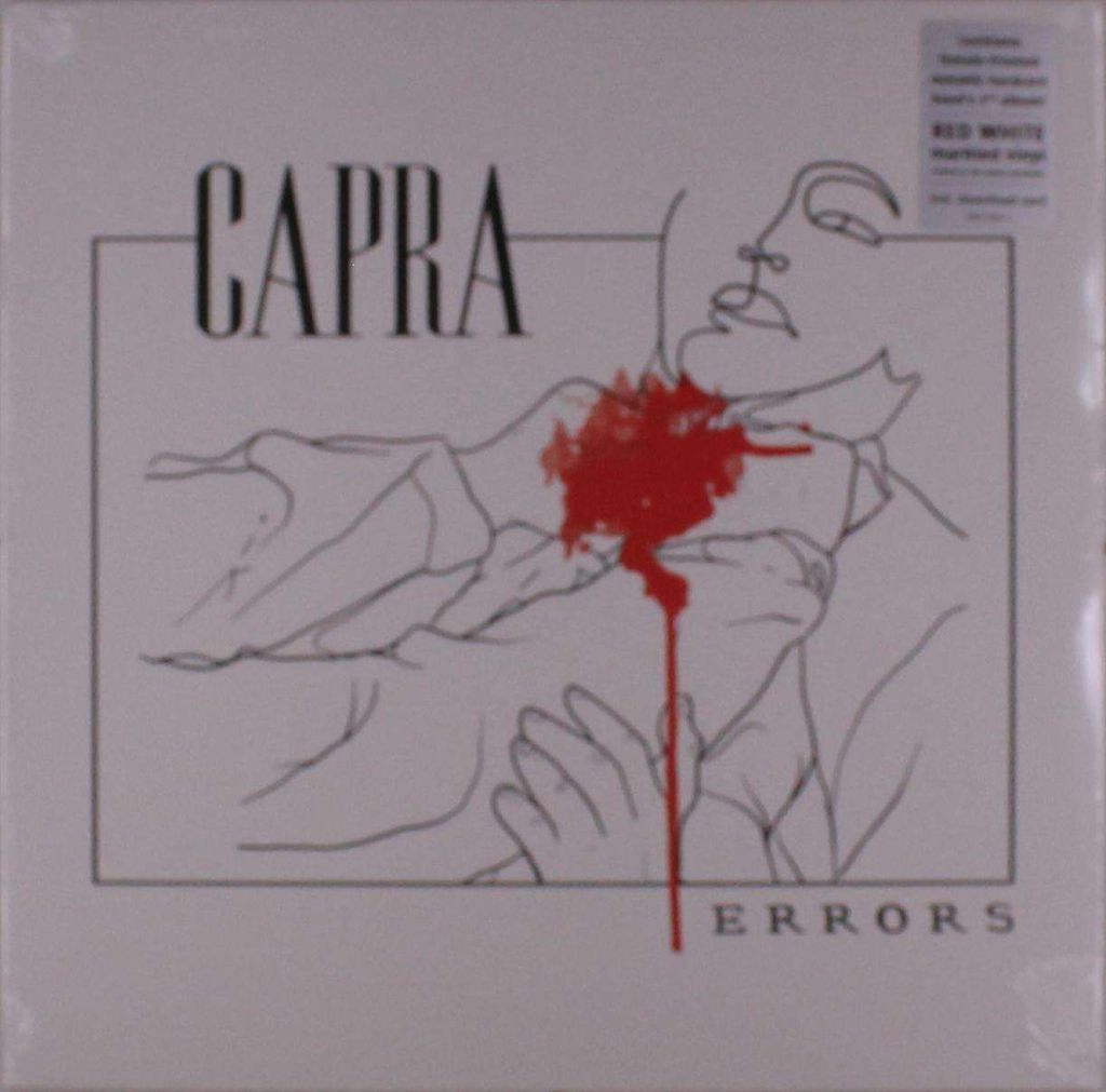 Capra: Errors (Limited Edition) (Red/White Marbled Vinyl) - - (LP / E)