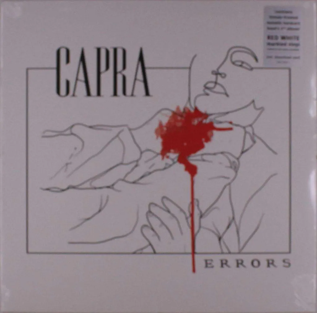 Capra Errors Vinyle Marbré Rouge et Blanc en Édition Limitée Rare