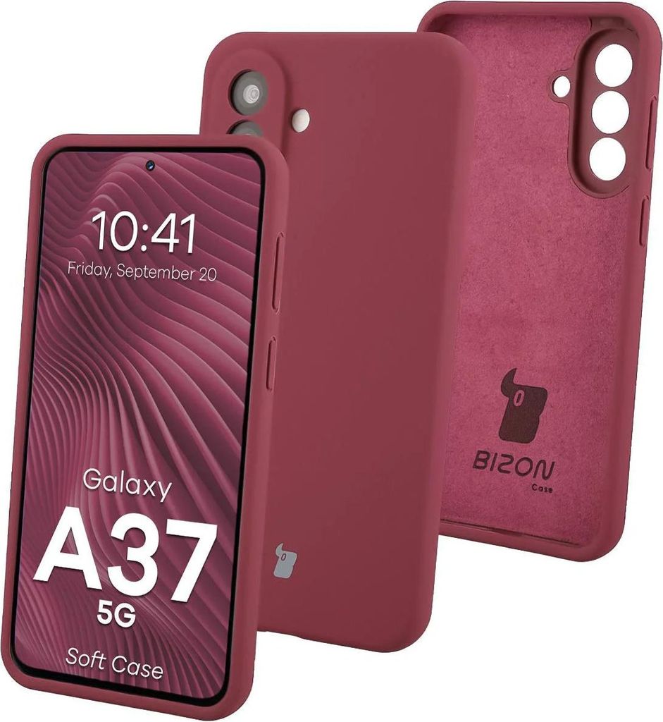 Silikon Handyhülle für Galaxy A37 5G, Bizon Soft Case, Produktbild 