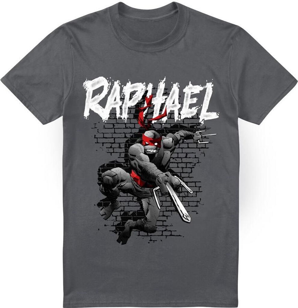Teenage Mutant Ninja Turtles - T-Shirt für Herren TV6534 (3XL) (Holzkohle)