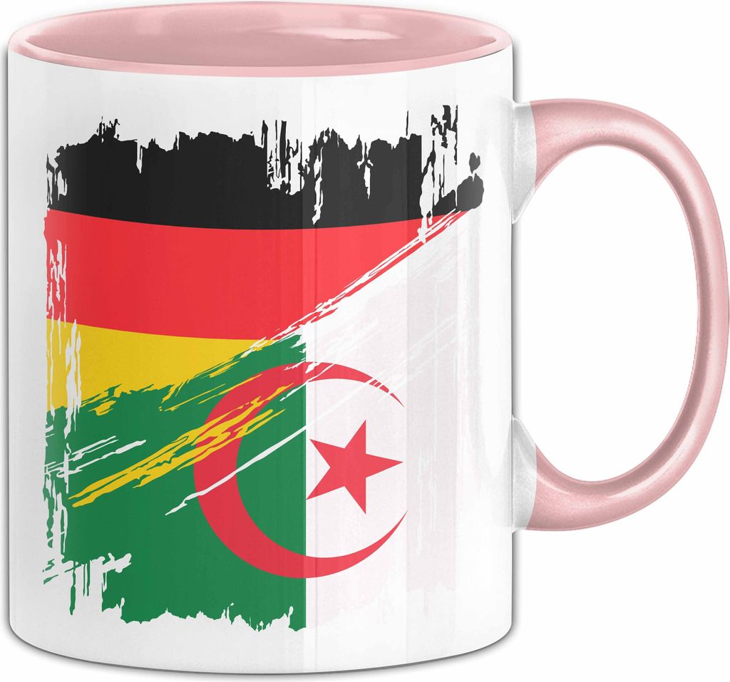 Pakistan Deutschland Flagge Halb Deutscher Halb Pakistaner Fußball Germany 2024 Europa Pakistan (Rosa)