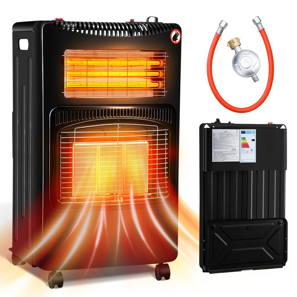 Peviasot 2-in-1 Gas- & Elektroheizung 4200W/1200W, Keramik Produktbild 
