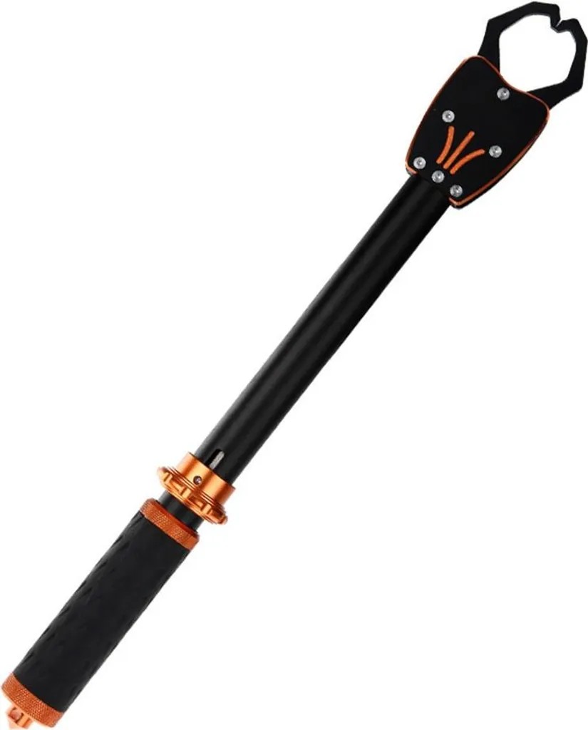 INF TK275 Dégorgeur Hameçon Orange en Aluminium pour Pêche Sportive
