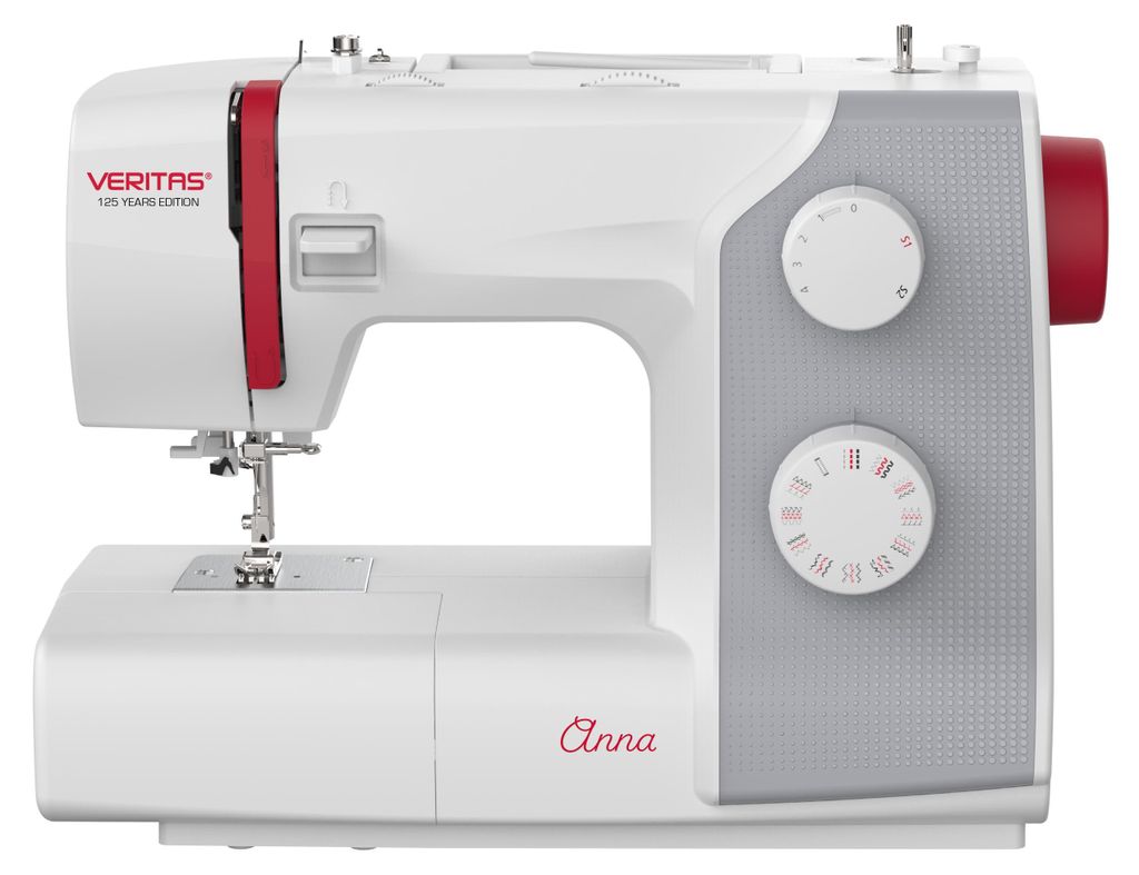 Veritas Anna, Biela, Ručný šijací stroj, 1 krok, 0 - 4 mm, Obrázok produktu 