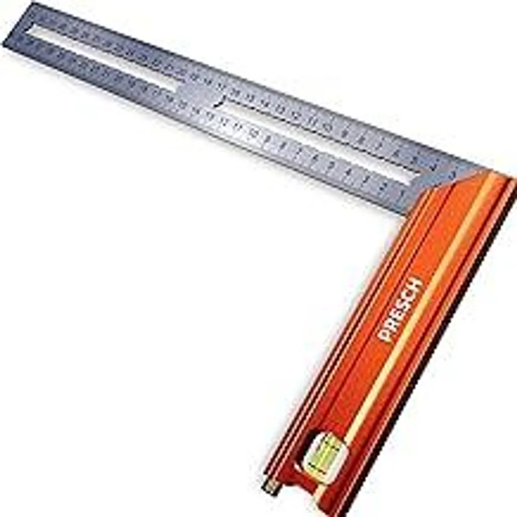 Squadra Combinata Acciaio Inox Presch 300mm - Resistente alla Ruggine